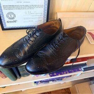 Beckett Simonon Black Oxford Shoes